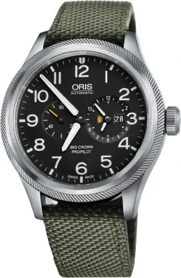 01 690 7735 4164-07 5 22 14FC Oris Big Crown ProPilot Worldtimer Mens Watch