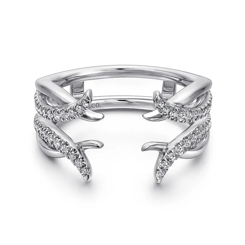 Gabriel & Co Contemporary Diamond Ring Enhancer/Ring Guard