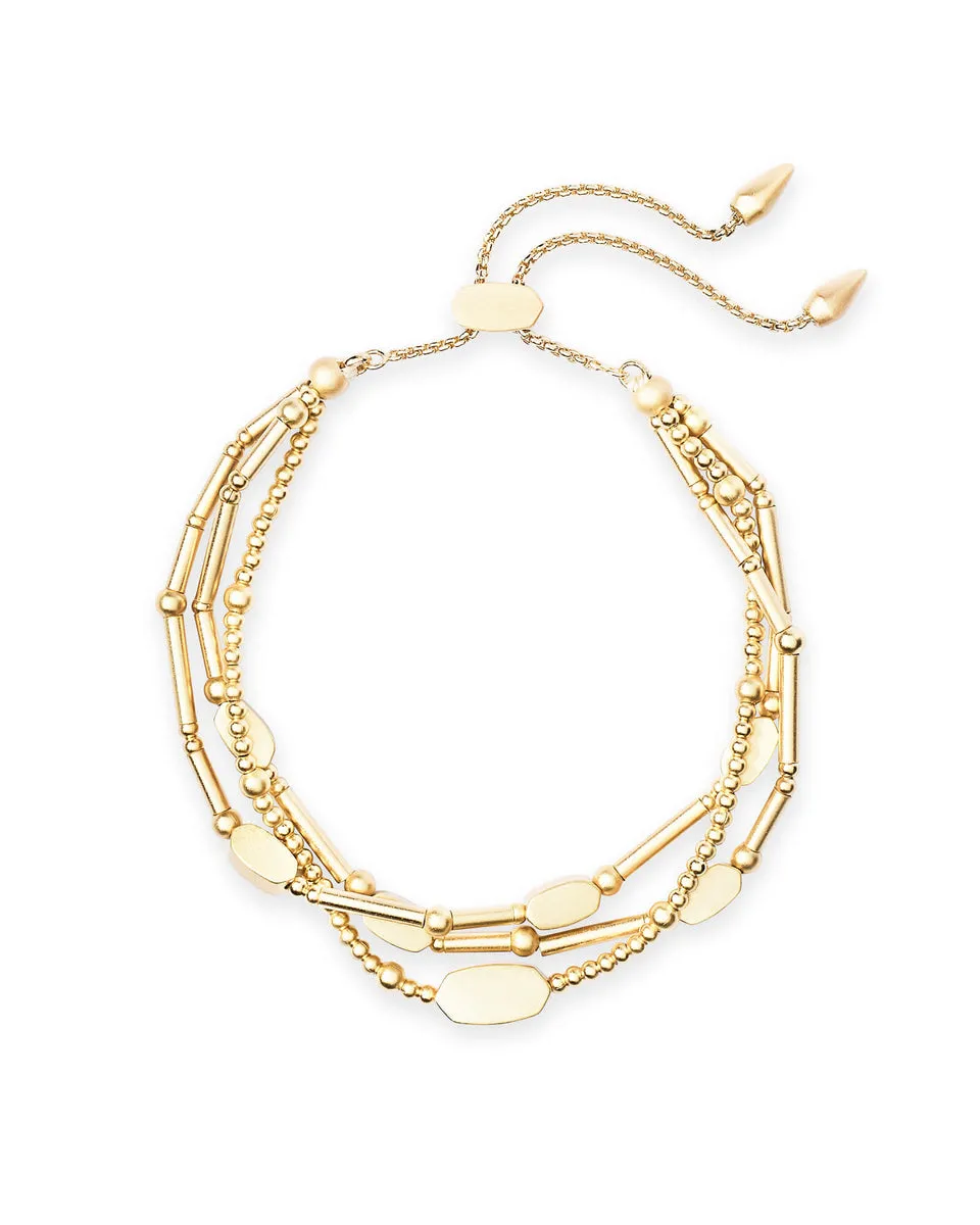 Chantal Gold Plated Chain Bracelet by Kendra Scott