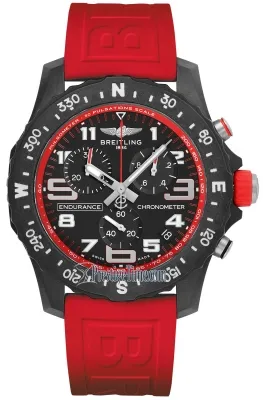 x82310d91b1s1 Red Breitling Endurance Pro Quartz 44mm Mens Watch